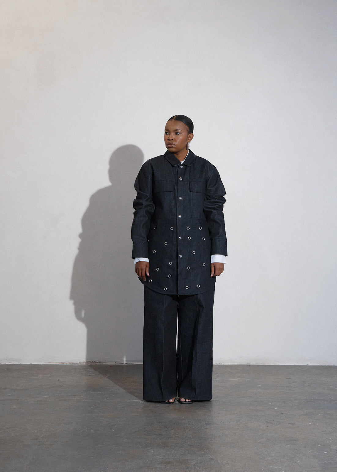 Njano Denim set