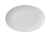 MW White Basics Diamonds Oval Platter 36x25cm Gift Boxed