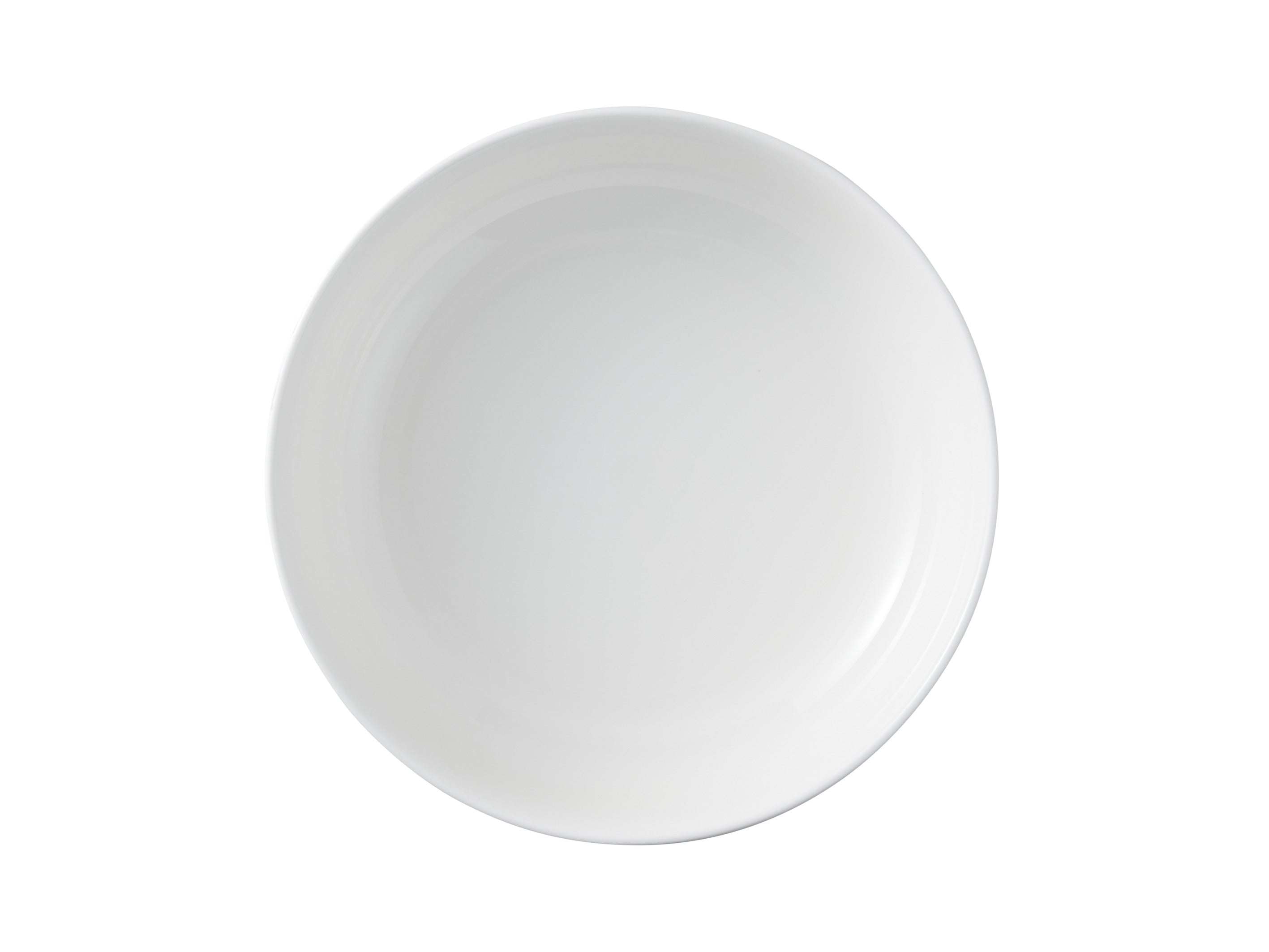 MW White Basics Diamonds Serving Bowl 25x8cm Gift Boxed