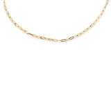 Dainty Paperclip Necklace