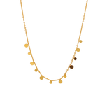 Circle Disc Necklace