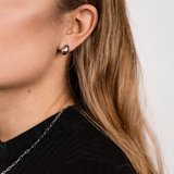 Mini Drop Studs Silver