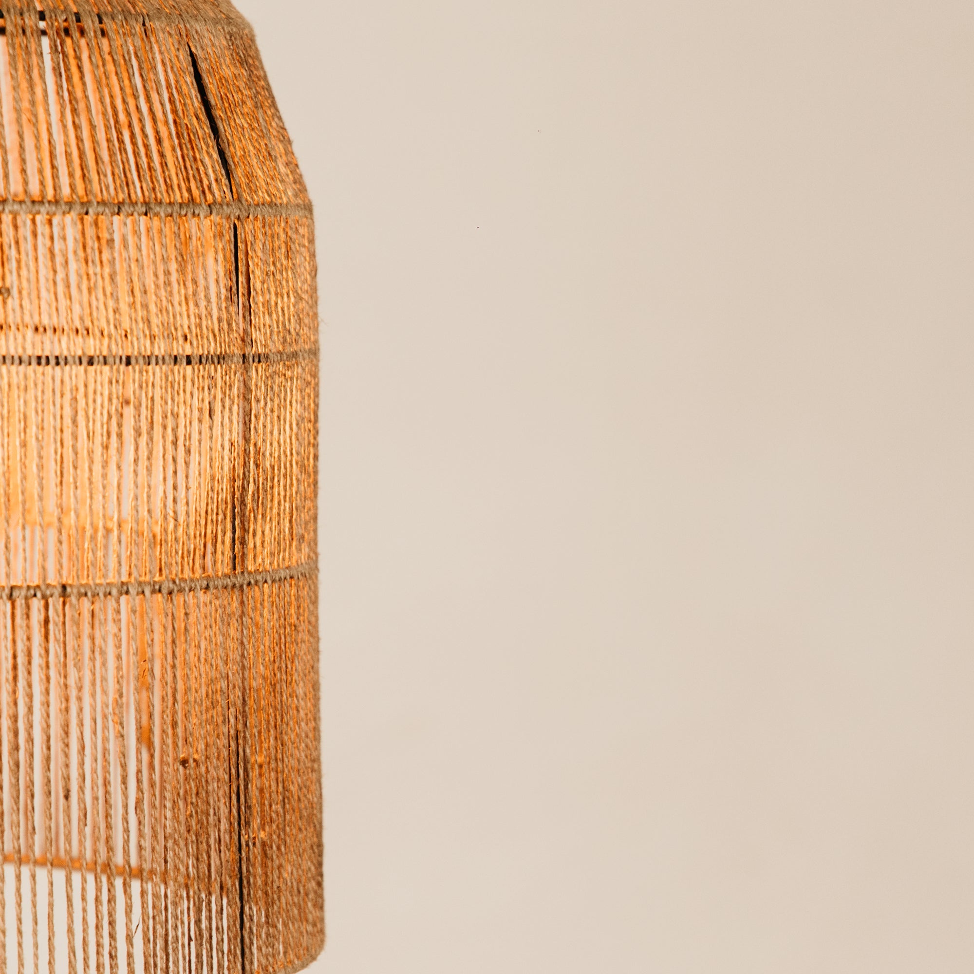 Dune Jute Pendant – Natural