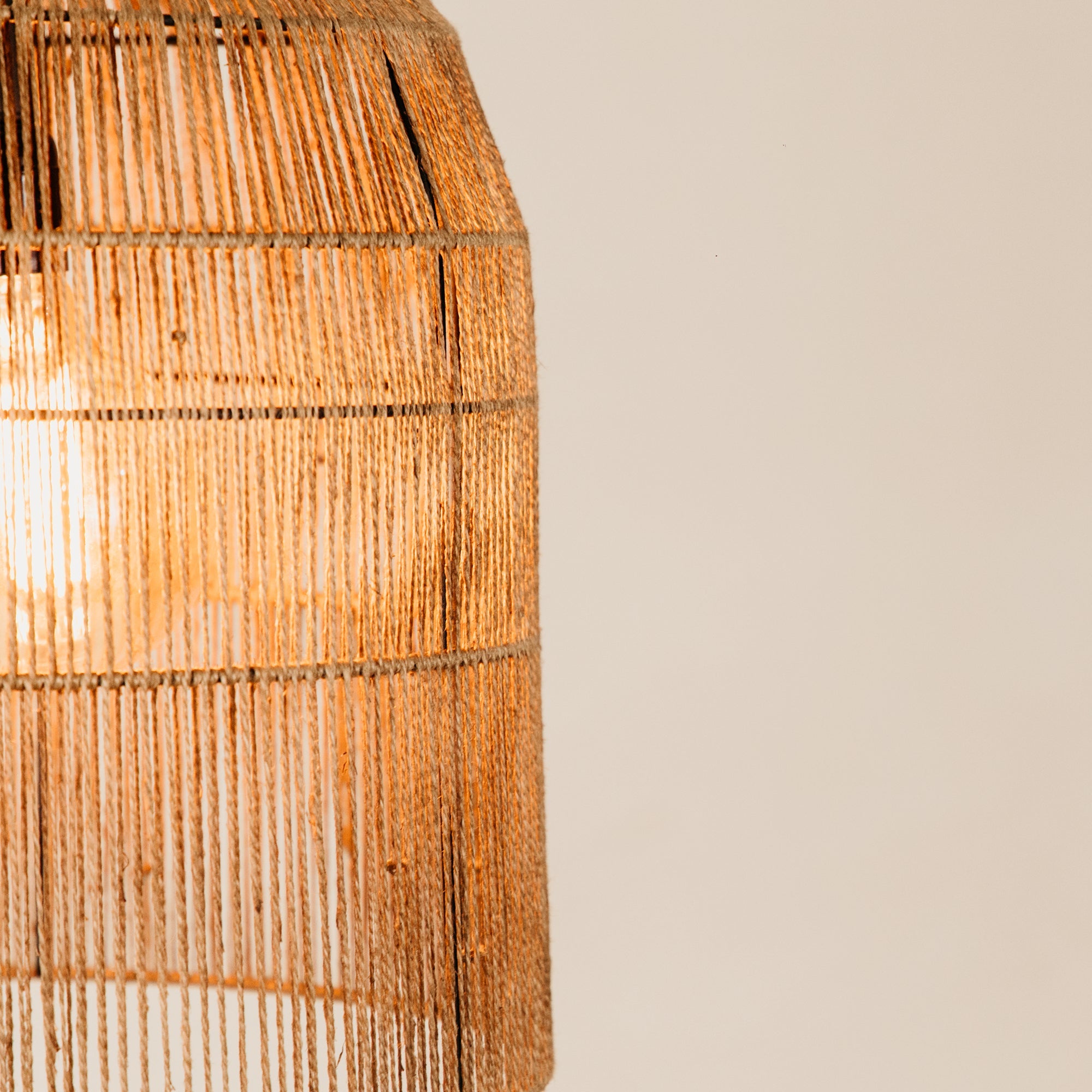 Dune Jute Pendant – Natural