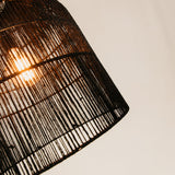Dune Jute Pendant – Black