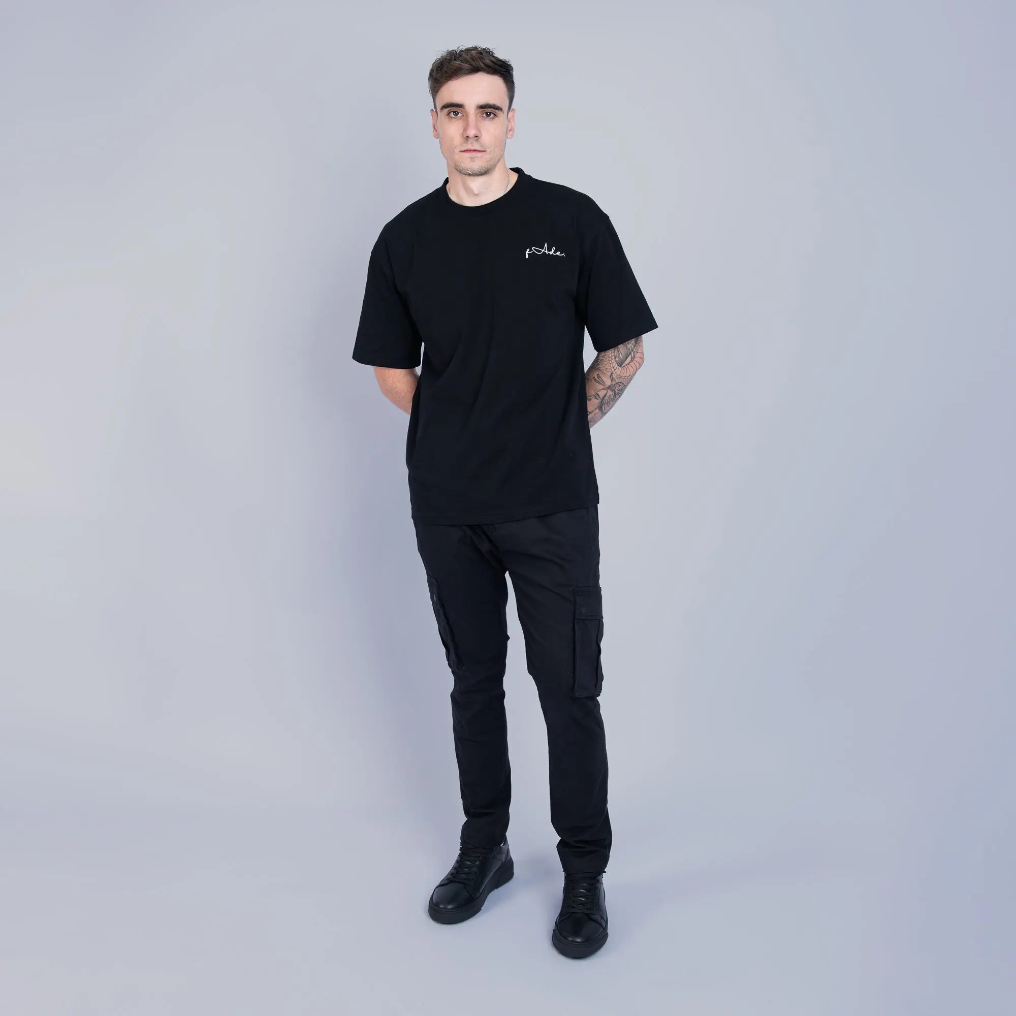 Essential Cargo Pants Black