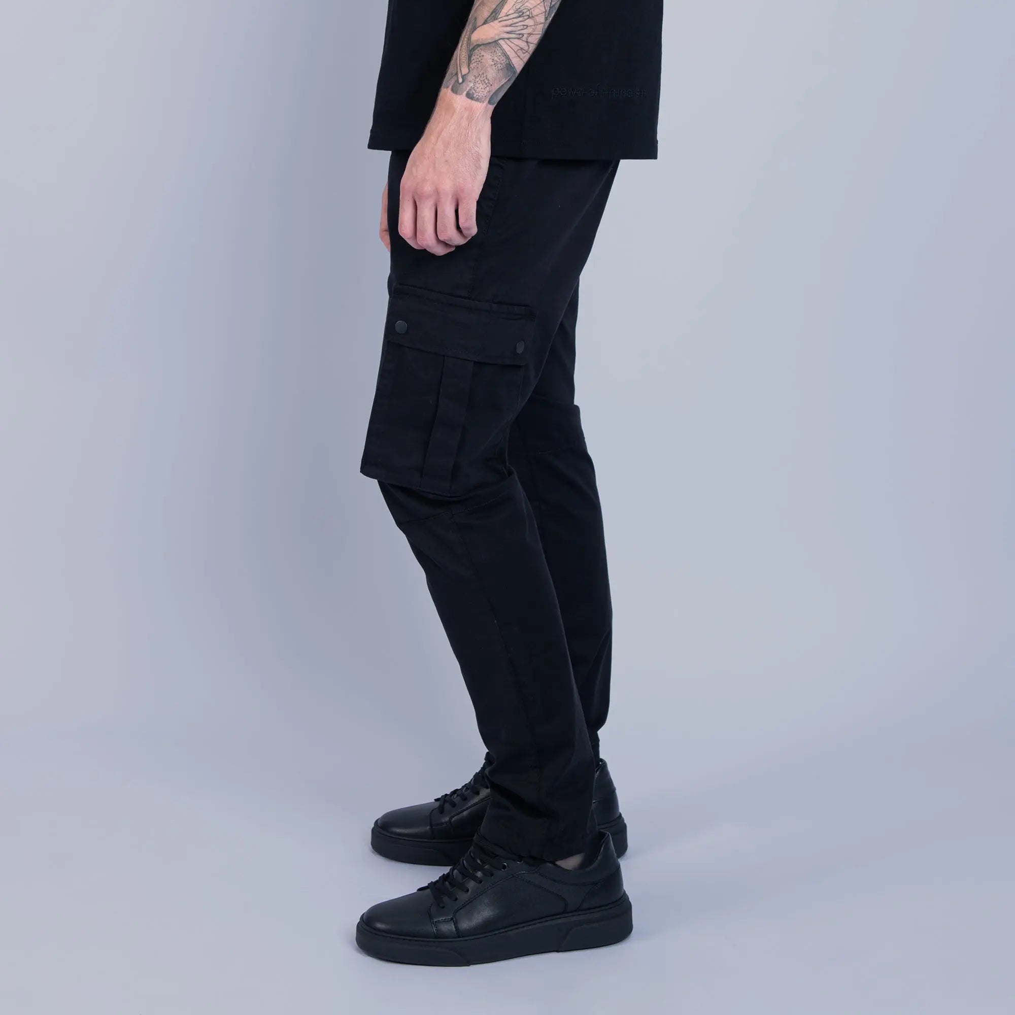 Essential Cargo Pants Black