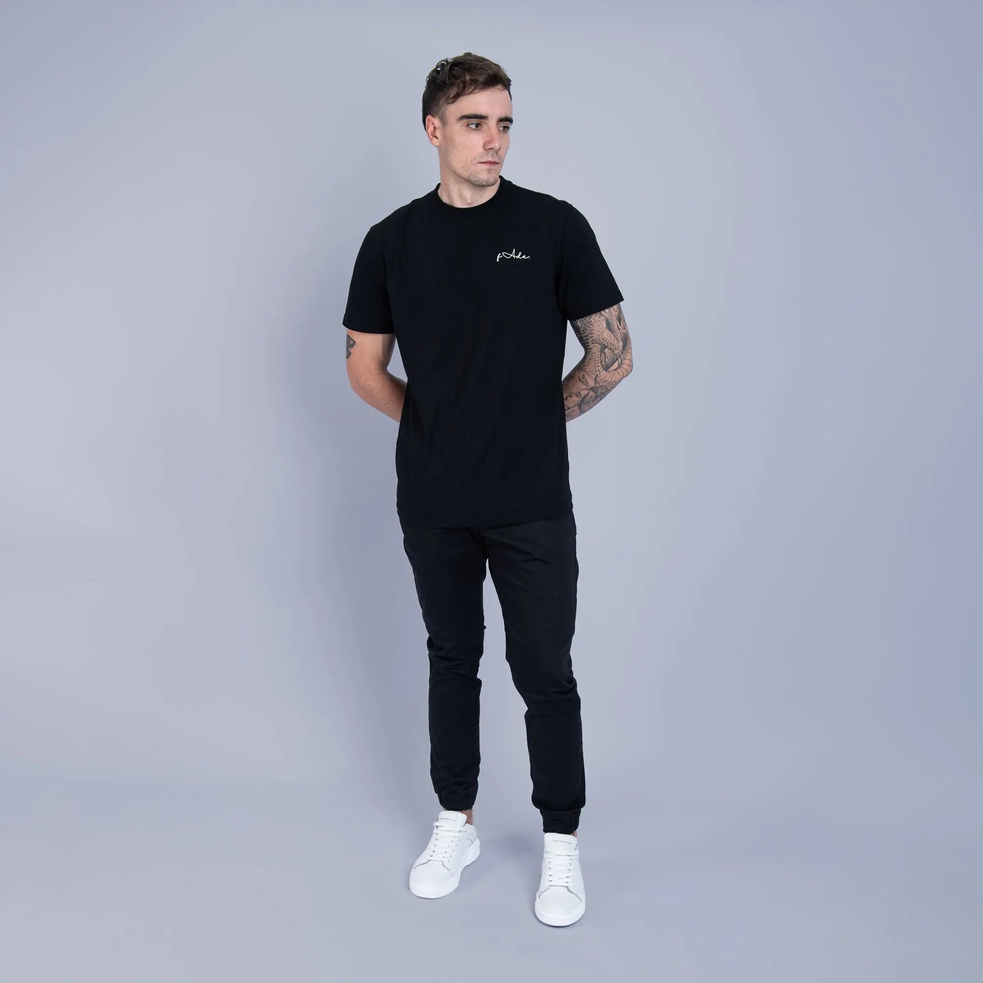 Essential Cuffed Jogger Black