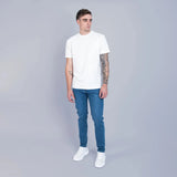 Essential Mid Wash Slim Tapered Jeans