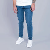 Essential Mid Wash Slim Tapered Jeans