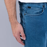 Essential Mid Wash Slim Tapered Jeans