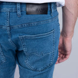Essential Mid Wash Slim Tapered Jeans