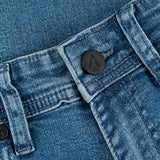 Essential Mid Wash Slim Tapered Jeans