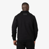 Essential Quarter Zip Sweatshirt Black