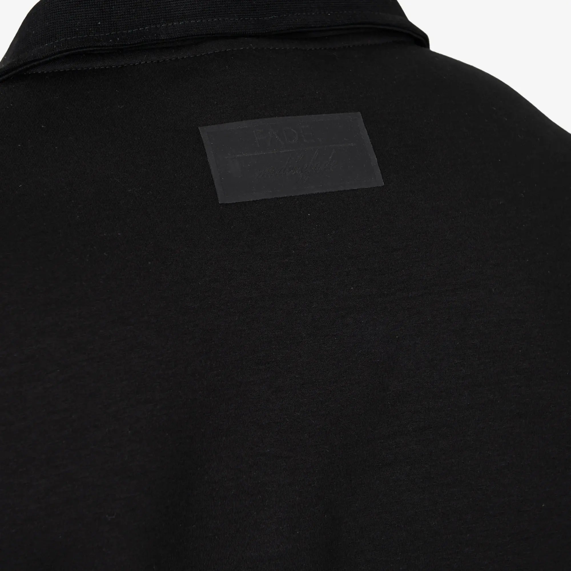 Essential Quarter Zip Sweatshirt Black