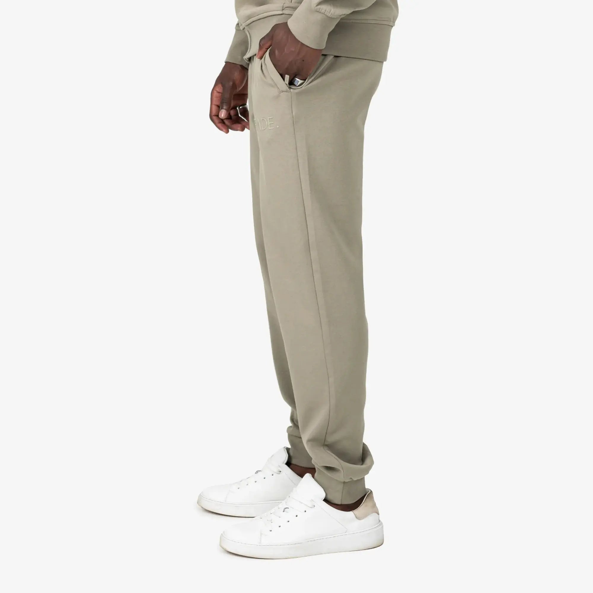 Essential Sweatpants Slim Fit Taupe