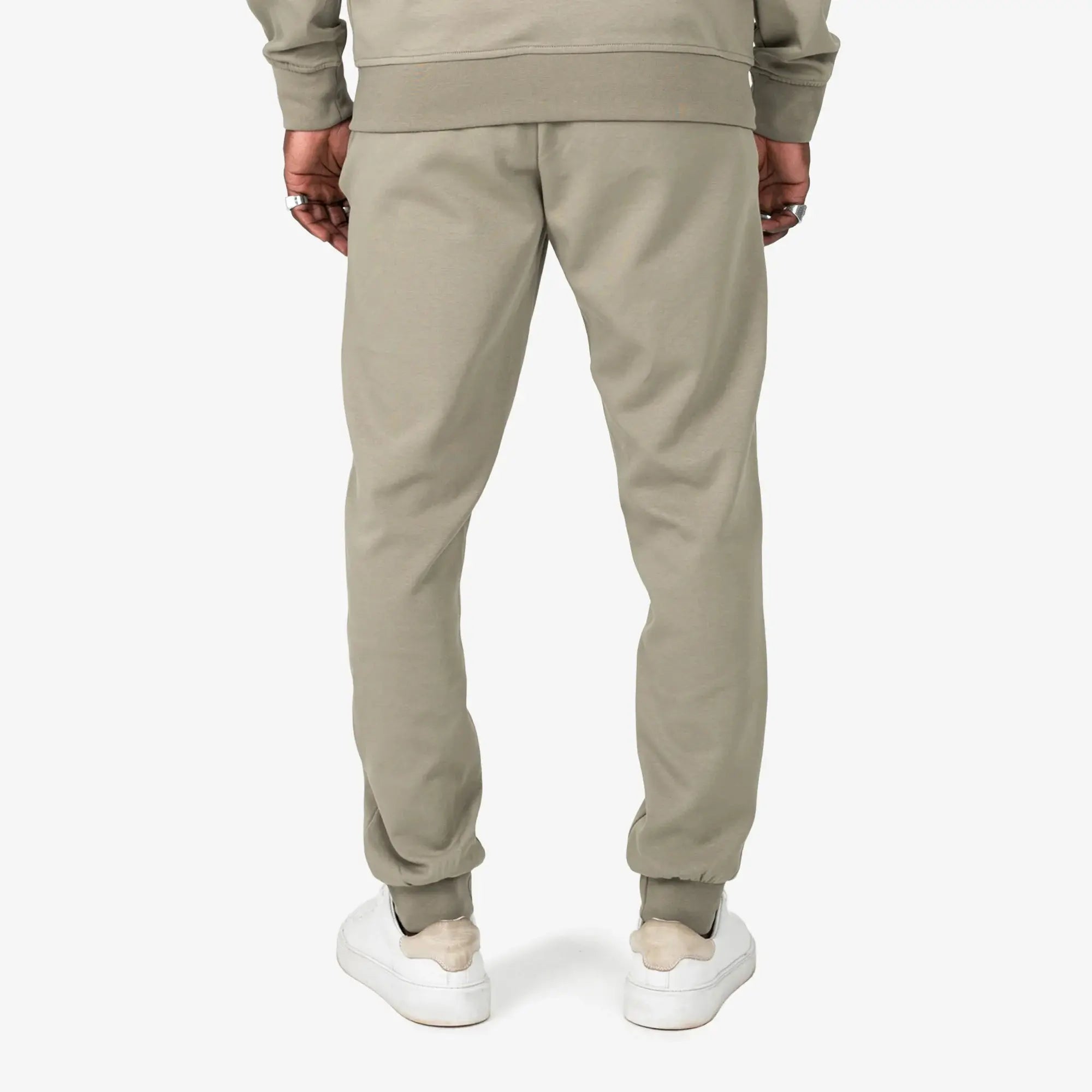 Essential Sweatpants Slim Fit Taupe