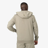 Essential Zip Hooded Sweatshirt Taupe