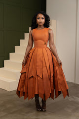 Sienna Flame Dress