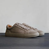 Essential Sneaker Suede Taupe