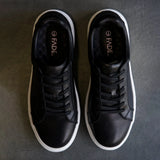Iconic Sneaker Nappa Leather Black White