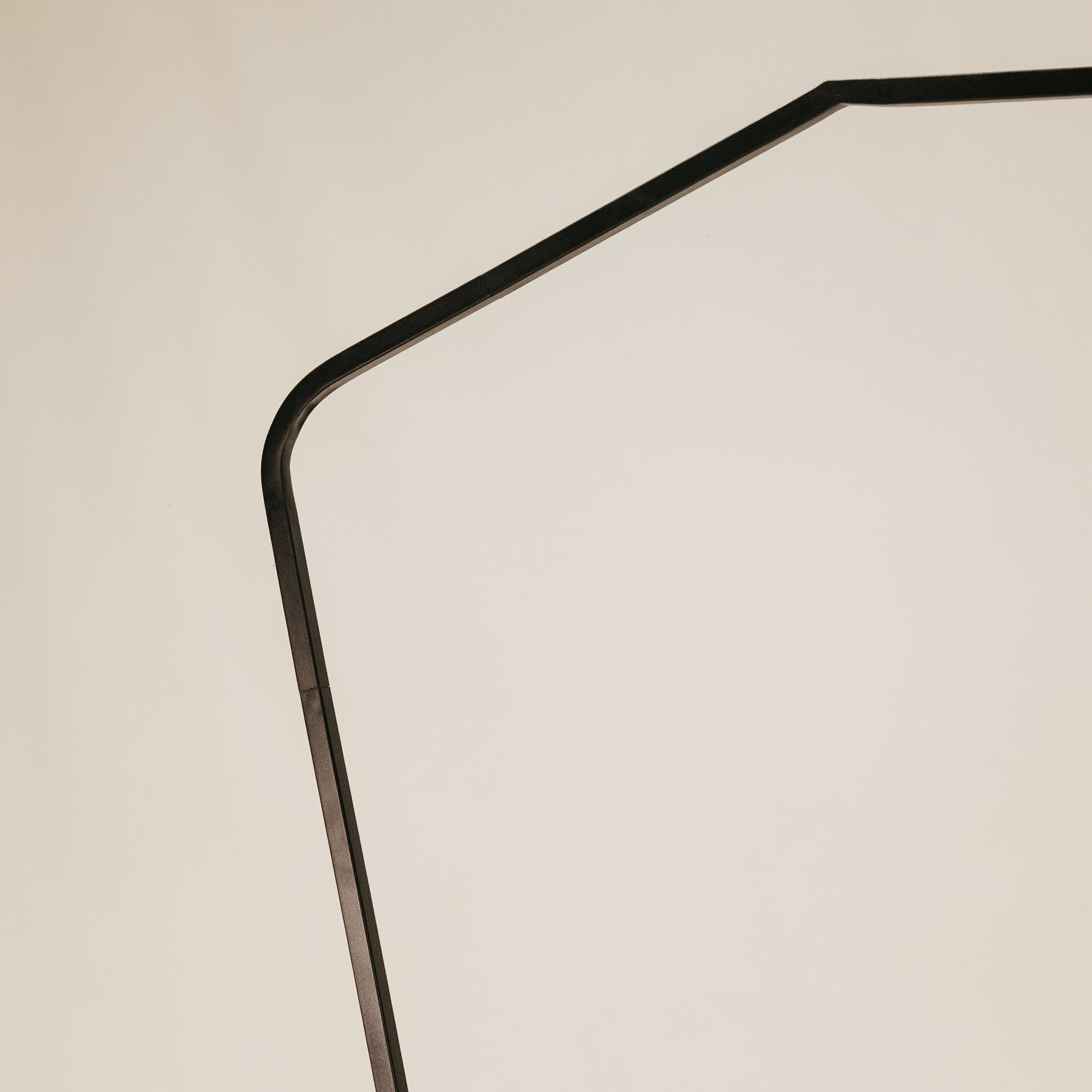 Soloman Arch Lamp with Cane Shade – Natural