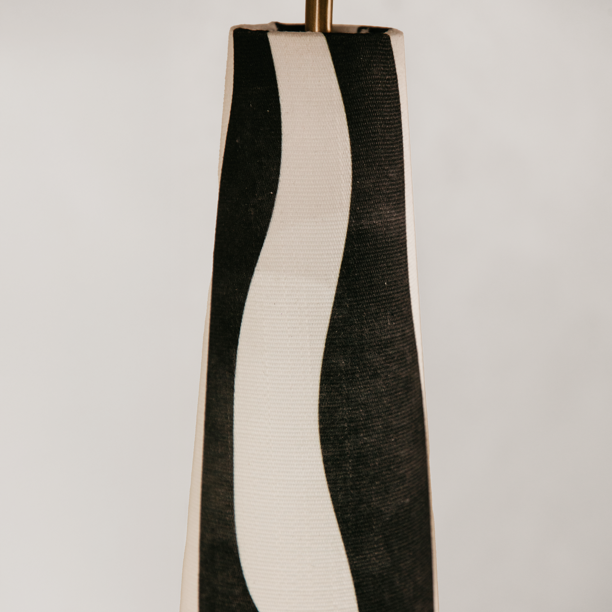 Zebra Wave Table Lamp