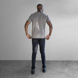 Iconic Badge Slim Fit T-Shirt Grey