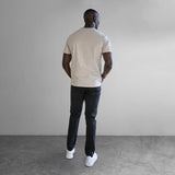 Iconic Badge Slim Fit T-Shirt Stone