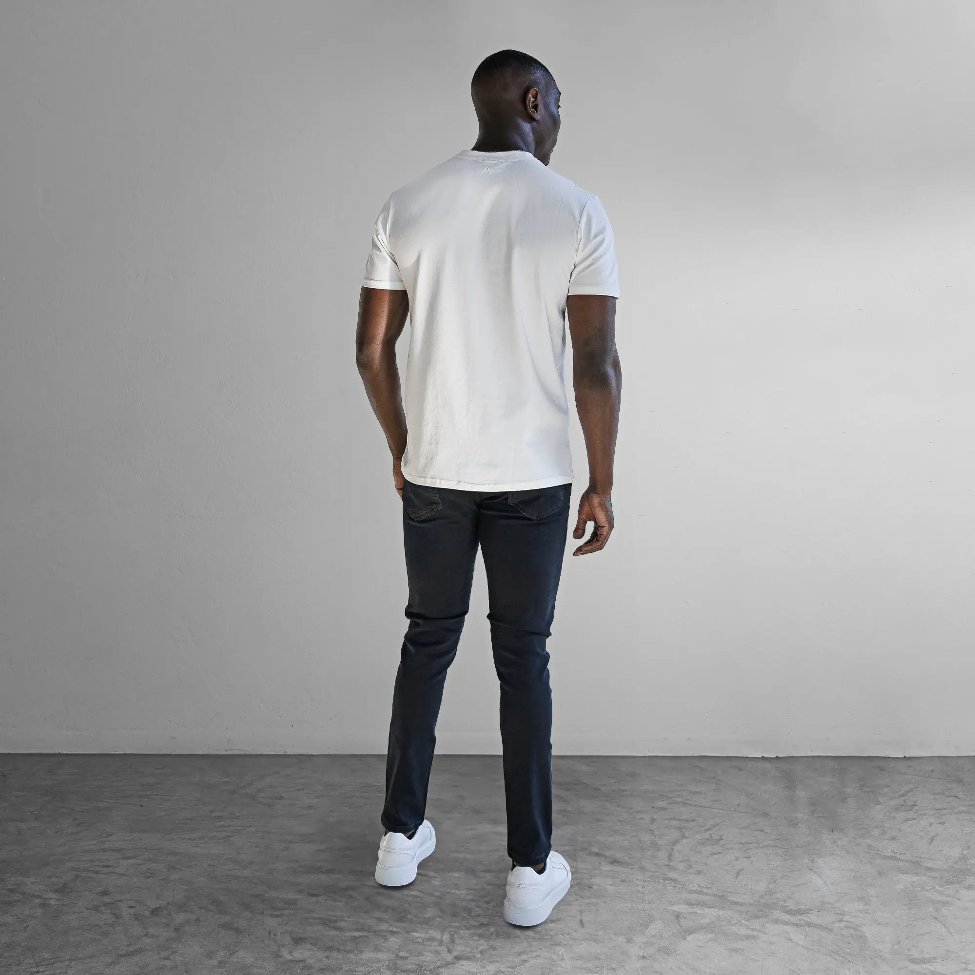 Iconic Badge Slim Fit T-Shirt White