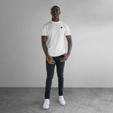 Iconic Badge Slim Fit T-Shirt White