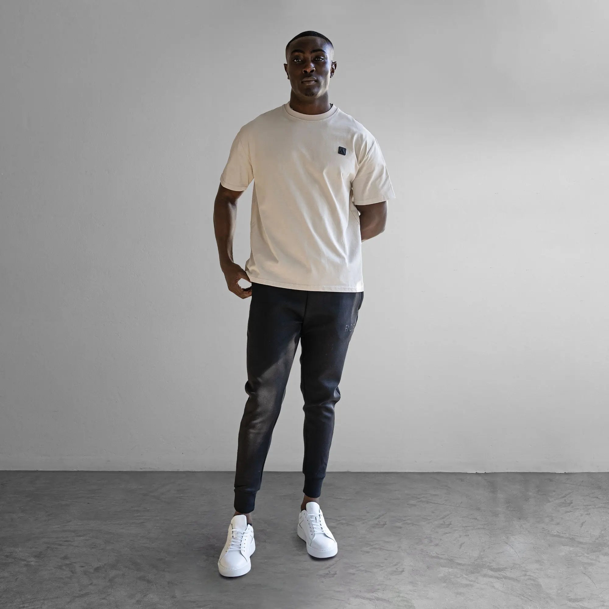Iconic Boxy Fit T-Shirt Stone