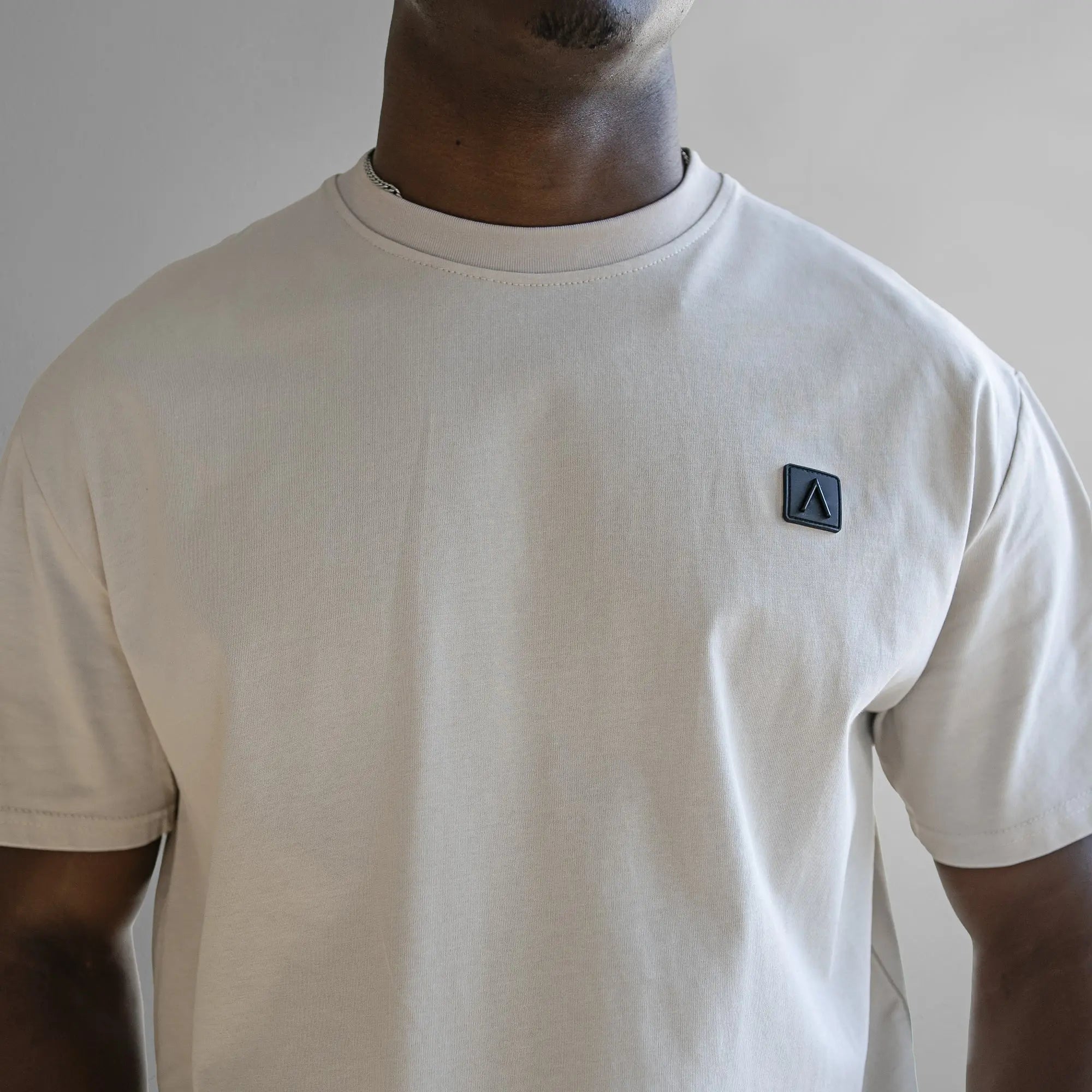 Iconic Boxy Fit T-Shirt Stone