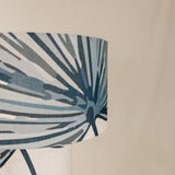 Fan Palm Barrel Floor Lamp