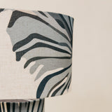 Fan Palm Barrel Table Lamp