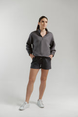 Featherfeel Brushed Half Zip