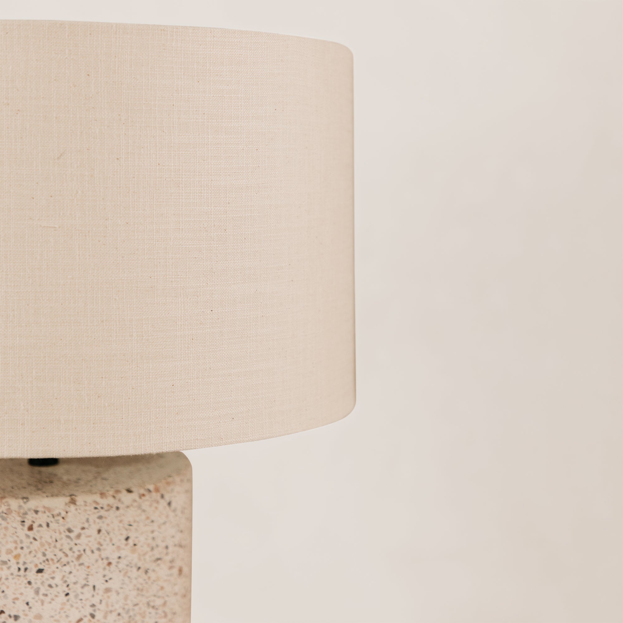 Felixton Table Lamp with Linen Shade – Natural