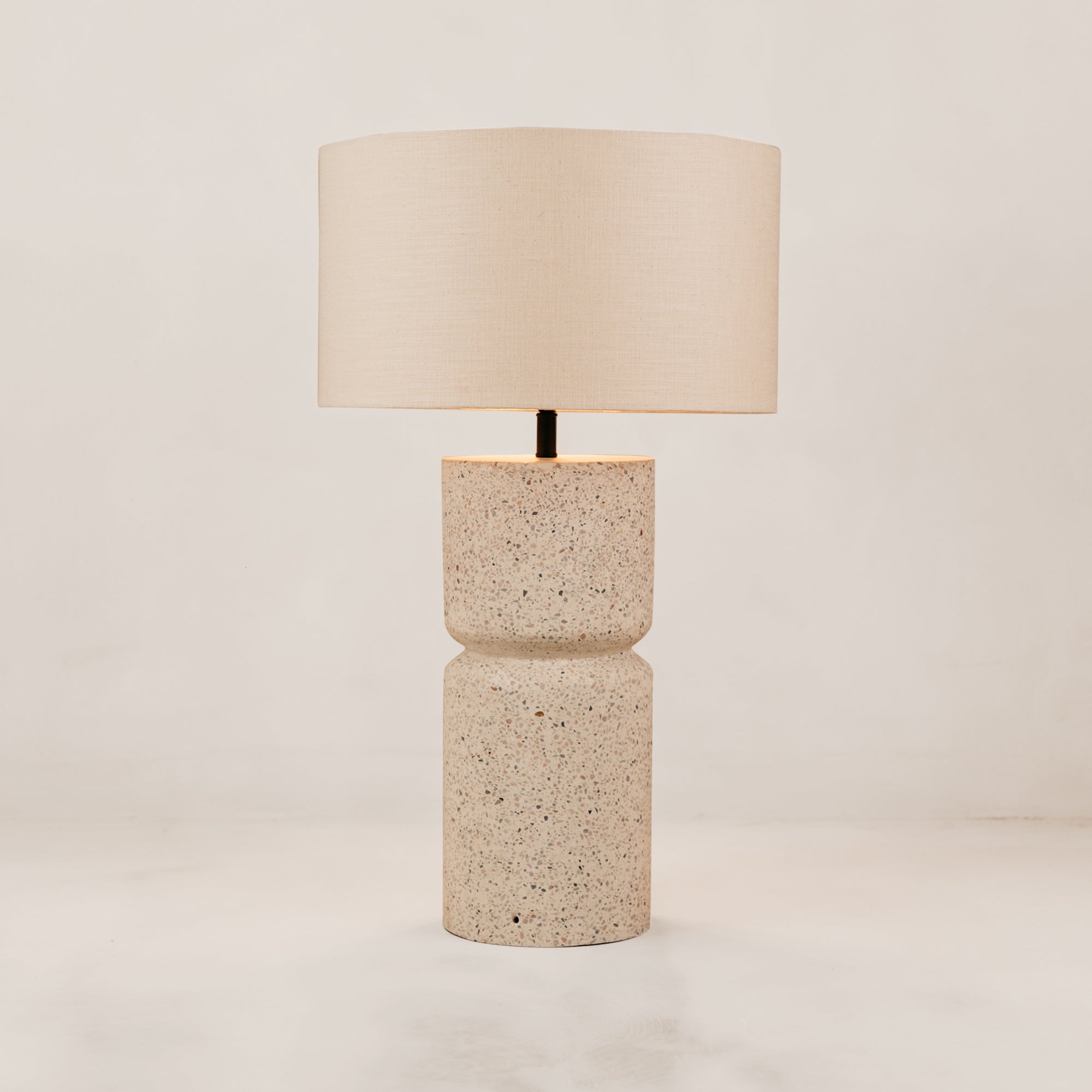 Felixton Table Lamp with Linen Shade – Natural