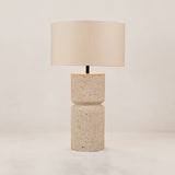 Felixton Table Lamp with Linen Shade – Natural