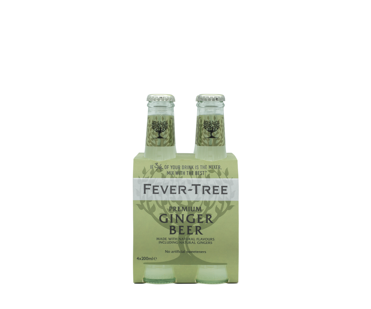 Fever Tree Ginger Beer 4 x 200 ml