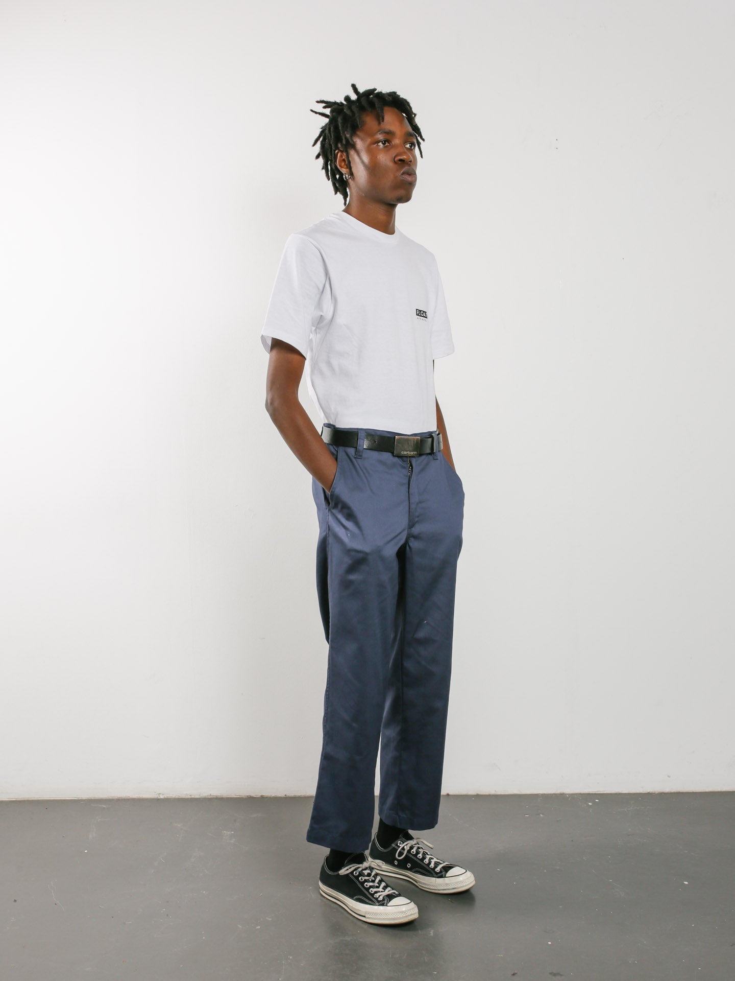 Twill Straight Pants