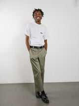 Twill Straight Pants