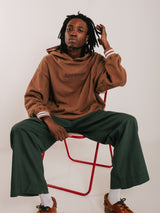 Pastel Hoodie Brown