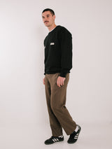 Double Print Crew Neck