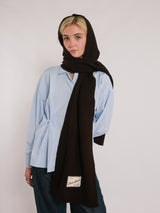 Hooded Scarf - Brown