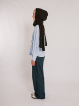 Hooded Scarf - Brown