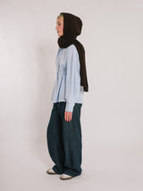 Hooded Scarf - Brown