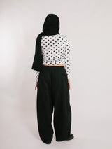 Hooded Scarf - Black
