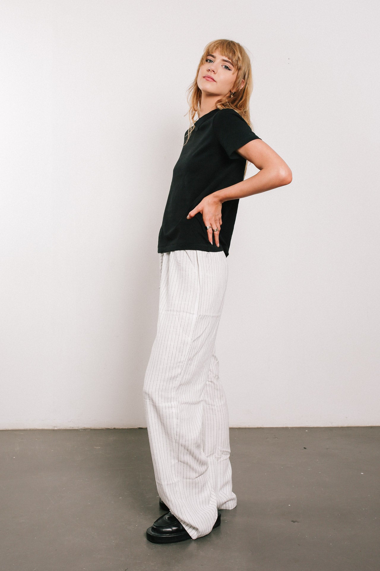 White Coco Holiday Pants