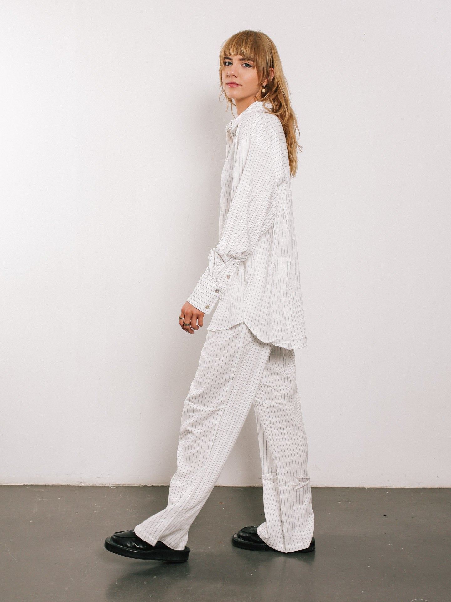 White Coco Holiday Pants